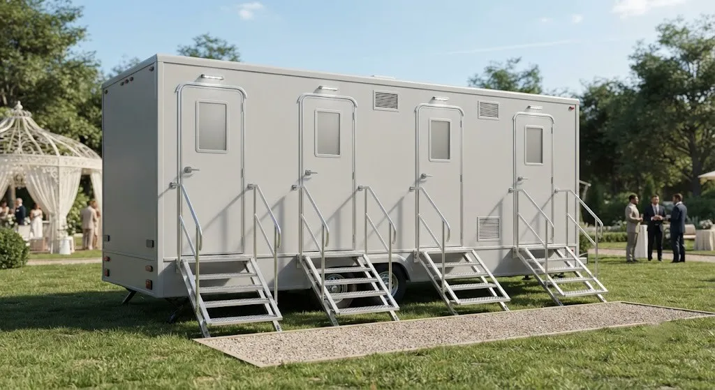 4 Stall Restroom Trailer in Nashville, TN