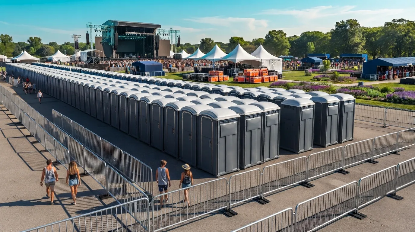 Festival Restroom Rental in Nashville, TN