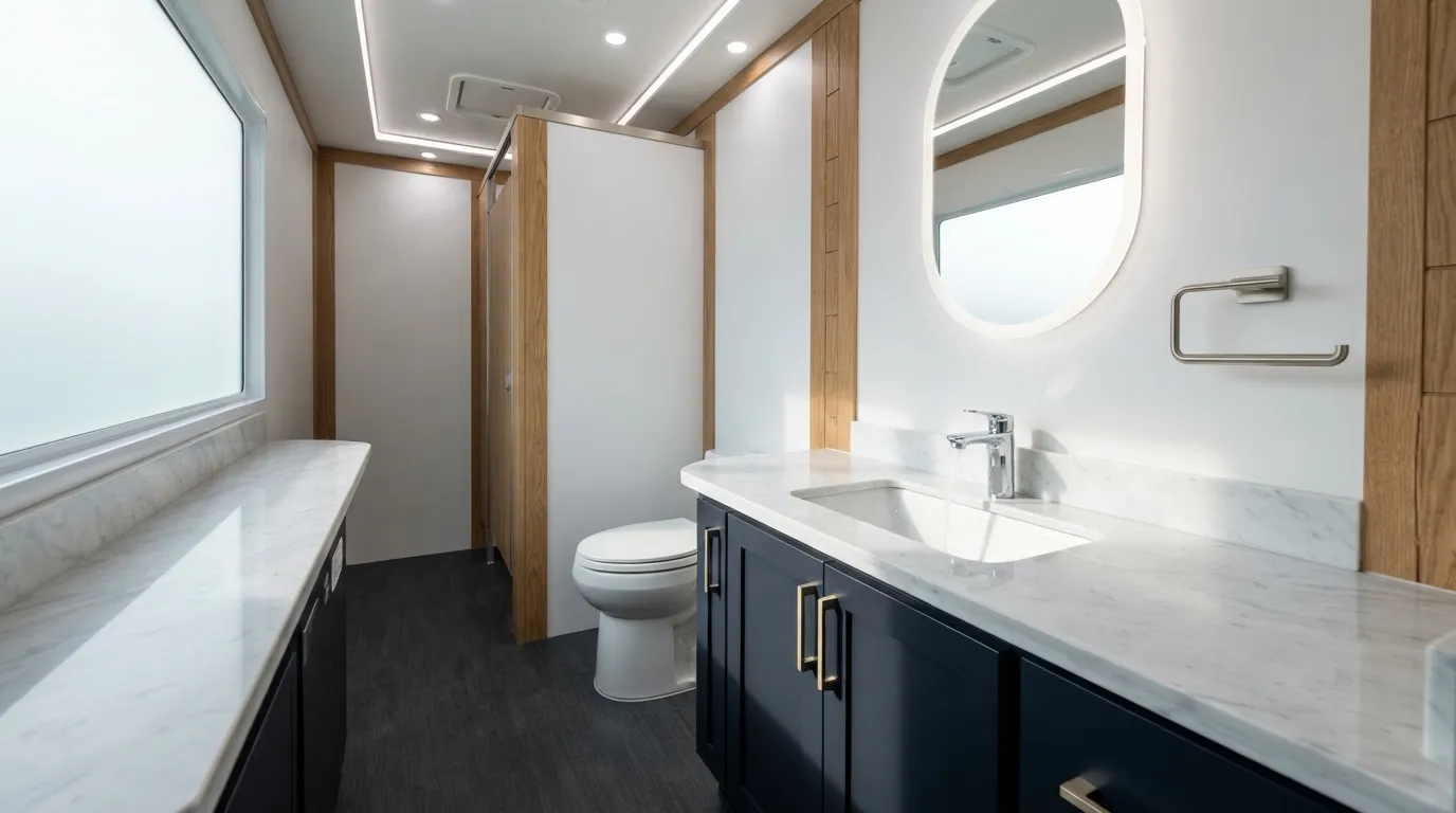 Luxury Restroom Trailer in Nashville, TN
