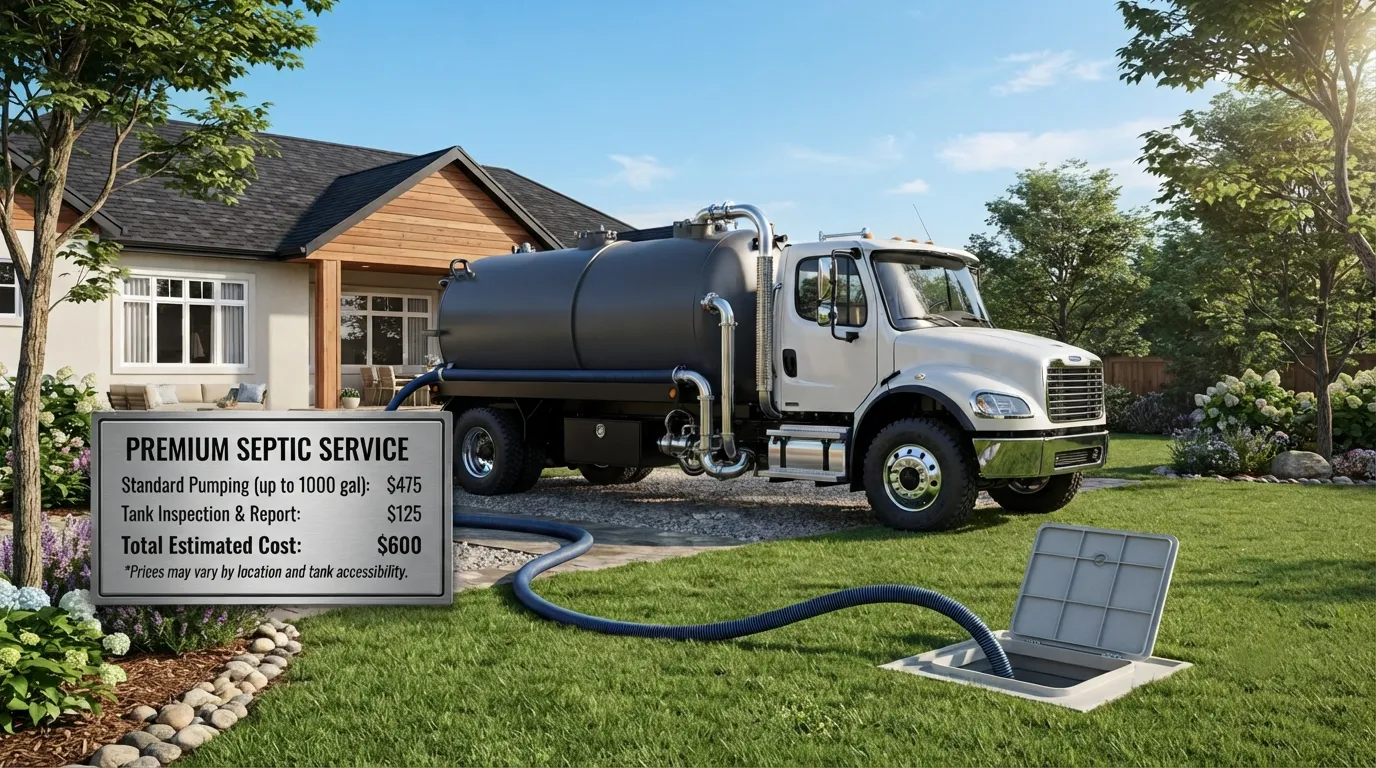 Septic Tank Pumping Cost in Nashville, TN